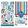 Echo Park Paper Collection Bundle: Sea Life 12 x 12 Collection Kit + Sea Life 12 x 12 Cardstock Elements Sticker Sheet view 1