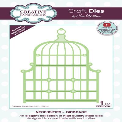 CREATIVE EXPRESSIONS Craft Dies, Necessities-Birdcage
