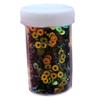 3mm Flat Round Sew on Sequins, 6gms per Storage Tube, Available in 21 Bright Colors (Metallic Green) view 1