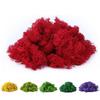 Fake Moss Preserved Reindeer Moss 3.5 OZ for Potted Plants, Arts and Crafts, Terrariums, Wall Decor, Centerpieces, Fairy Gardens, Wedding, Floral Project (Red) view 1