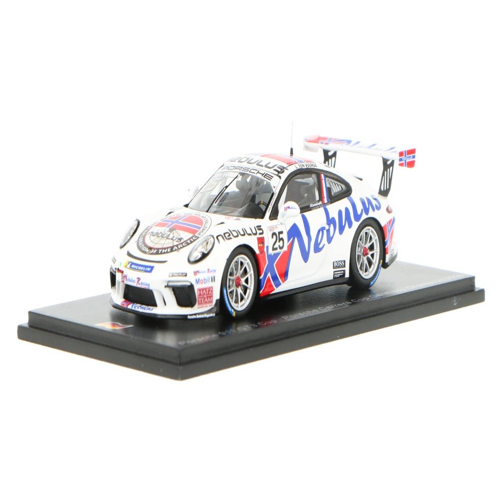 Spark SG714 Miniature Collection Car, White/Red