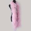 wangruida 2 Yards 10ply Dyed Ostrich Feathers Boa Shawl for Wedding Party Dress Sewing Decoration Scarf view 4