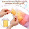 Wonvoc Needle Felting Wool 2.82oz/80 g, 8 Colors Nature Wool Roving Yarn, Hand Spinning Wool Roving Wool Yarn for DIY Craft Materials (Summer) view 3