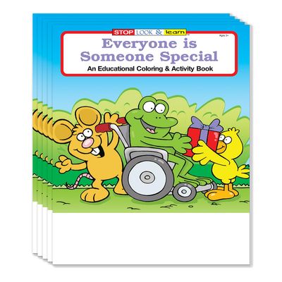 ZOCO Everyone is Special Coloring Books (50 Bulk Pack, Without Crayons) Kindness, Diversity, Games, Puzzles & Activities for Kids