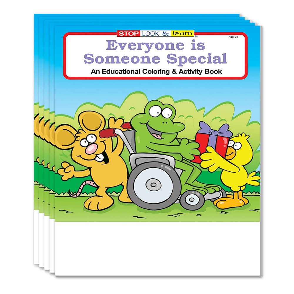 ZOCO Everyone is Special Coloring Books (50 Bulk Pack, Without Crayons) Kindness, Diversity, Games, Puzzles & Activities for Kids