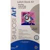DL-YTG DIY Latch Hook Kits Throw Carpet Embroidery Cover Rug Pattern Color Printed Canvas, Crochet Needlework Crafts for Kids and AdultsAircraft:30x30cm/12 X12 view 2