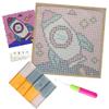 DL-YTG DIY Latch Hook Kits Throw Carpet Embroidery Cover Rug Pattern Color Printed Canvas, Crochet Needlework Crafts for Kids and AdultsAircraft:30x30cm/12 X12 view 3