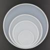 4Set Round Shape Epoxy Mold Dia. 18cm, 13cm, 10cm, 6cm Large and Small Round Coastr DIY Resin Casting Silicone Mold view 1
