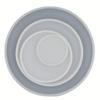 4Set Round Shape Epoxy Mold Dia. 18cm, 13cm, 10cm, 6cm Large and Small Round Coastr DIY Resin Casting Silicone Mold view 2