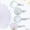 Cardstock Warehouse Diamond Print Inkjet Glitter - Premium White Glitter Cardstock Paper 10 Sheets, 12 x 12" - 104 lb/280 GSM for Inkjet Printing, Die-Cutting, Card Making, Crafts, and DIY Projects view 3