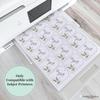 Cardstock Warehouse Diamond Print Inkjet Glitter - Premium White Glitter Cardstock Paper 10 Sheets, 12 x 12" - 104 lb/280 GSM for Inkjet Printing, Die-Cutting, Card Making, Crafts, and DIY Projects view 4