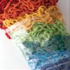 Friendly Loom Quality Cotton Weaving Loops in Rainbow Colors 10 PRO Size | Weave 18 Functional Potholders | Made in the USA view 2