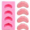 TOSSPER Fruit Shaped Jelly Molds, 3D Mini Orange Candle Soap Chocolate Mold Cupcake Decorating Tool view 1