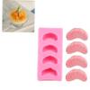 TOSSPER Fruit Shaped Jelly Molds, 3D Mini Orange Candle Soap Chocolate Mold Cupcake Decorating Tool view 2