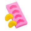 TOSSPER Fruit Shaped Jelly Molds, 3D Mini Orange Candle Soap Chocolate Mold Cupcake Decorating Tool view 4