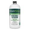 Simple Nature 100% Pure Vegetable Glycerin - 32 oz - Natural Pure Food/Cosmetic Grade for Skincare, Haircare, Cosmetics, Soapmaking, Crafts - Softening & Moisturizing Multipurpose Humectant view 1