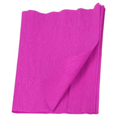 MECCANIXITY Crepe Paper Roll 7.5ft Long 20 Inch Wide for Wedding Ceremony Various Large Festivals Decoration, Fuchsia
