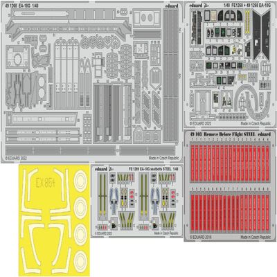 Eduard Accessories EDBIG49332 Eduard Big Ed 1:48-EA-18G (Hobbyboss) Scale Model Accessories Set