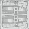 Eduard EDU72721 1/72 Hawker Tempest Mk.5 Landing Flap (for Airfix) Plastic Model Parts view 1