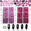 LPBeads 6400 Pieces Pink and Fuchsia Hotfix Rhinestones Flat Back 5 Mixed Sizes Crystal Round Glass Gems with Tweezers and Picking Rhinestones Pen view 2