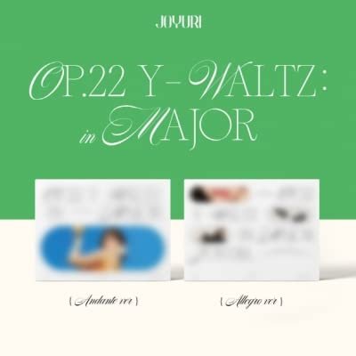 IZ*ONE Jo Yuri OP.22 Y-WALTZ : in MAJOR 1st Mini Album Contents+Poster+Tracking Sealed IZONE (SET(Andante+Allegro))