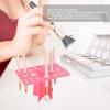 ZJchao 26 Hole Makeup Brush Drying Rack Holder for Storing and Drying Cosmetic Brushes with 2pcs Stand - Brush Organizer for Makeup Artists and Beauty Lovers view 2