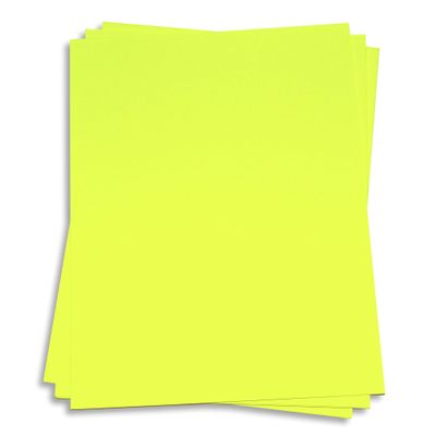 Key Lime Card Stock - 12 x 12 Gmund Colors Matt 111lb Cover, 25 Pack