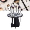 ZJchao Brush Drying Rack, 14 Holes Makeup Brush Holder Makeup Brush Drying Rack Stand Paint Brush Drying Holder Display Stand Make Up Organizer Tree Tray for Makeup Artist Paintbrushes (White) view 3