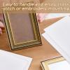 Taiyin 5 Pieces Mounting Board 15 x 9.8 Inch No Acid Sticky Board for Cross Stitch Self Adhesive Cross Stitch Supplies for Framing Picture Embroidery Needlework Craft view 4