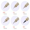XIAOYU Liquid Fineliner Pens, Precision Black Multiliner Micro Pens, Waterproof Archival Ink Drawing Pens for Journaling Planning Hand Lettering Illustration Sketching Calligraphy, 6PCS view 2