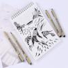 XIAOYU Liquid Fineliner Pens, Precision Black Multiliner Micro Pens, Waterproof Archival Ink Drawing Pens for Journaling Planning Hand Lettering Illustration Sketching Calligraphy, 6PCS view 4