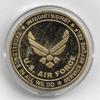 U.S. United States Air Force USAF | F-4 Phantom | Gold Plated Challenge Coin view 3