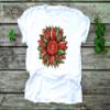 Watermelon Leopard Sunflower Ready to Press Sublimation Transfer, Ready to Use, Cheetah, Shirt/Mug Sizes, Sub Image Ready to Press (Child x1-6") view 2