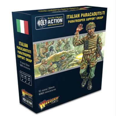 Bolt Action: Italian Paracadutisi - Paratrooper Support Group
