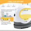 HTVRONT Heat Press Mini Heat Press Machine, Small Heat Press Portable Iron Press Machine for T Shirts, Hats, Heating Transfer Projects (Yellow) view 2