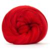 Revolution Fibers Merino Wool Roving | Premium Combed Wool Top | 22 Micron, Perfect for Felting Projects, Spinning, Wall Hangings and Tapestry (Scarlet) view 1