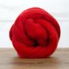 Revolution Fibers Merino Wool Roving | Premium Combed Wool Top | 22 Micron, Perfect for Felting Projects, Spinning, Wall Hangings and Tapestry (Scarlet) view 4
