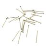 1080 PCS Antique Bronze Plated Jewelry Making Charms Findings Bulk Wholesale Y9KC1U Head Pins 22mm view 1