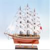 Seacraft Gallery Cutty Sark 19.7" Model Ship - Fully Assembled Cutty Sark Clipper Ship Model - Handcrafted Wooden Model Ship - British Navy Royal History view 3