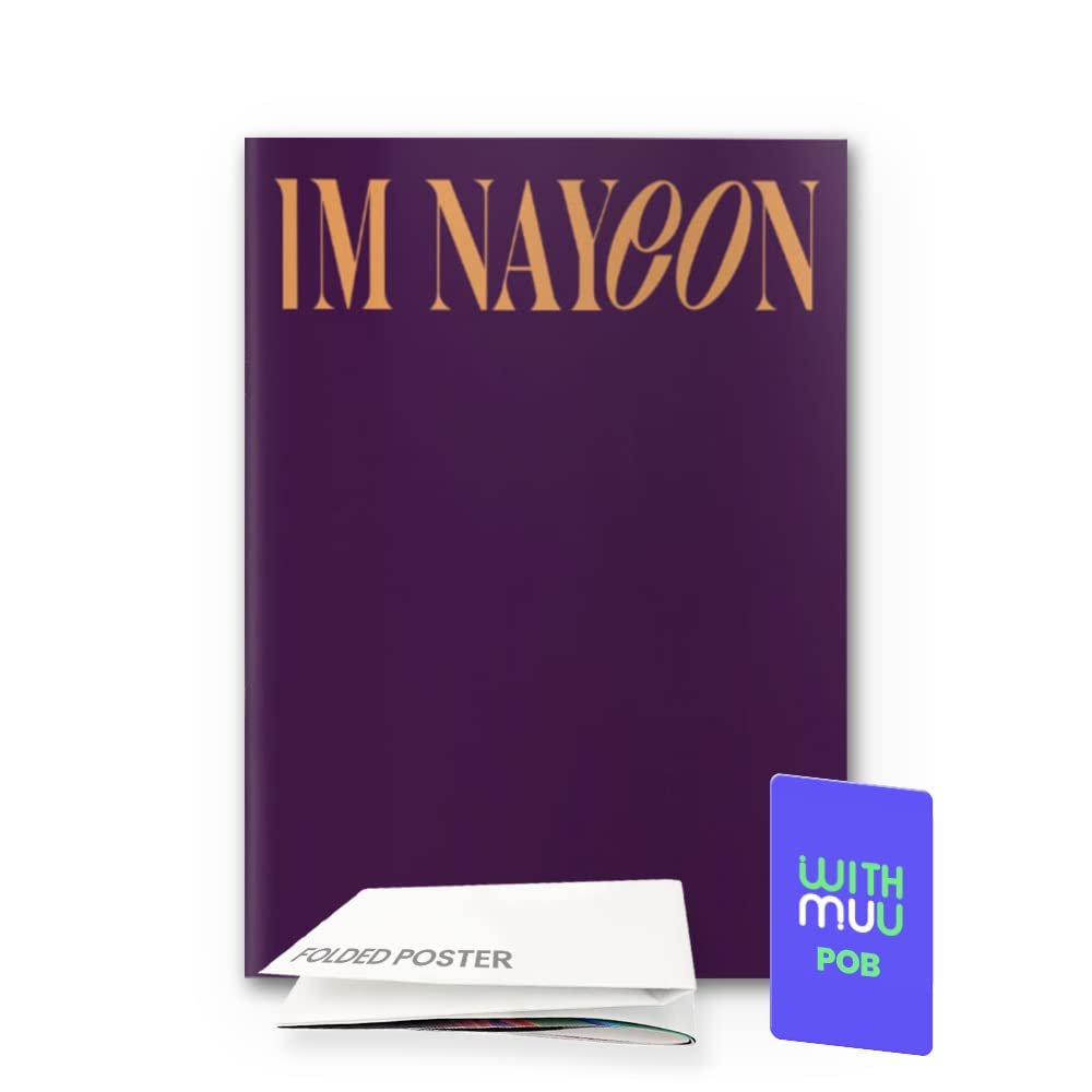 dreamus [ WITHMUU ] TWICE NAYEON The 1st Mini Album '' IM NAYEON '' Album + Folded poster (A ver.)