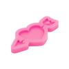 Shiny Heart Shape Resin Mold Valentine DIY Keychain Jewelry Making Epoxy Mould for Epoxy Resin Crafting Keychain Love Silicone Molds view 3