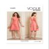Vogue Misses' A-Line Dress Sewing Pattern Kit, Design Code V1879, Sizes 6-8-10-12-14 view 1