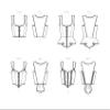 Simplicity SS9592AA Misses' Lined Corsets Sewing Pattern Packet, Design Code S9592, Sizes 6-8-10-12 view 2