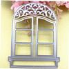 UIEHBCV Window Frame Metal Cutting Die Castle Window DIY Stencils for Scrapbooking Embossing Paper Cards Making Album Decorative view 3
