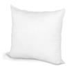 Hometex Throw Pillow Inserts 17" x 17" + White Sublimation Covers 16" x 16" (Sublimation Bundle) 25 Pack Dcor Pillow Cushion Fillers and Covers for Heat Press Printing view 2