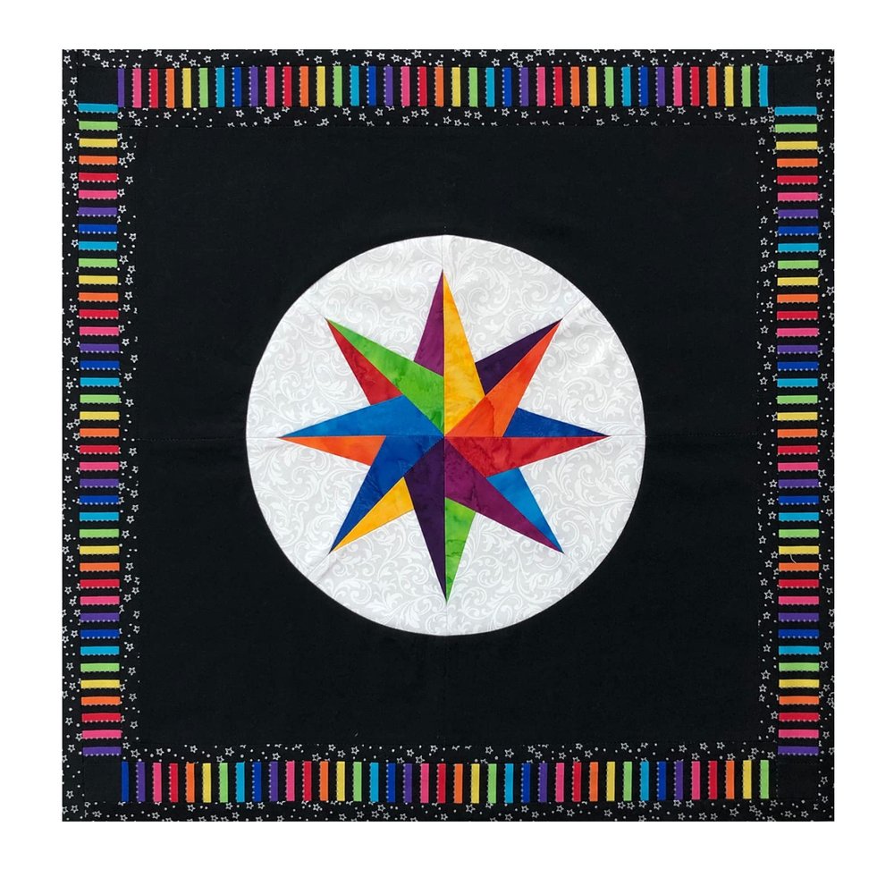 Jacqueline de Jonge Be Colorful Starlight Quilt Kit