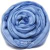 Winner's Circle Superfine Merino Fiber for Spinning & Felting. Super Soft Combed top roving in Stunning Color Blends, Blue Sky view 2