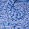 Winner's Circle Superfine Merino Fiber for Spinning & Felting. Super Soft Combed top roving in Stunning Color Blends, Blue Sky view 3