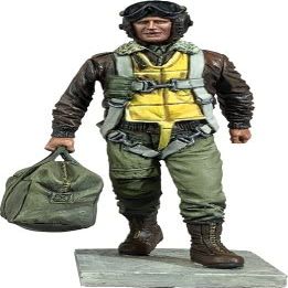 W. Britain U.S.A.A.F. Bombardier England, 1943-45#10076