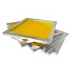 TIANIUSEEN 6 PCs Screen Frame Aluminum Pre-Stretched Silk Screen Printing Frame 12 * 16 inch for Screen Printing with 230 Mesh 100T Yellow view 1